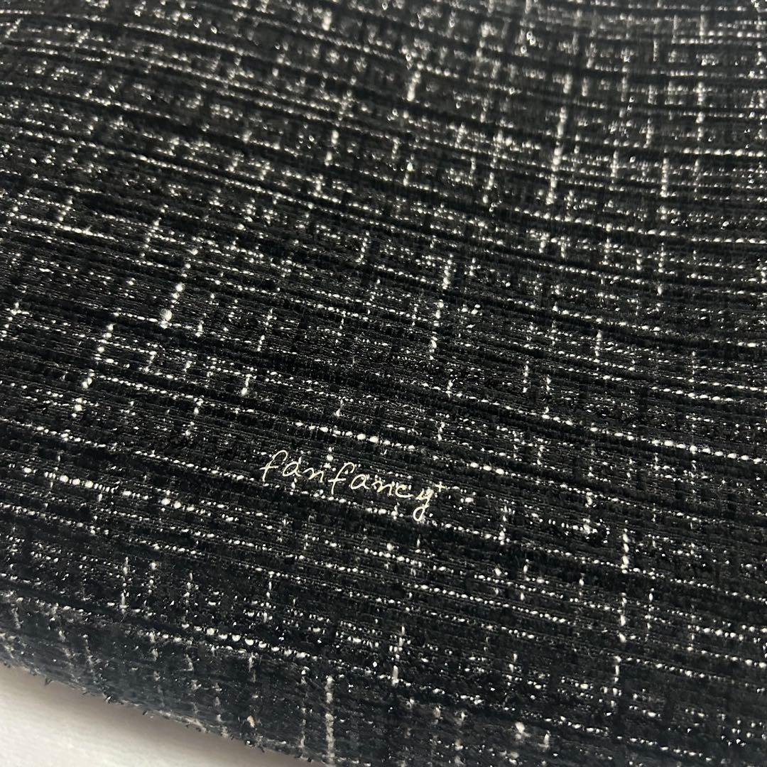 パレットリリー ツイードバッグ 痛バ A4 ブラック