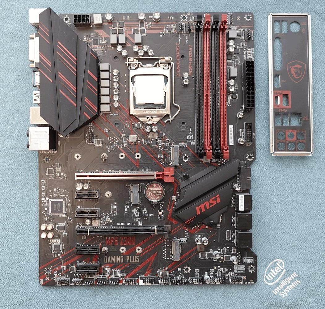 MSI MPG Z390 GAMING PLUS 完動品 【マザボのみ】