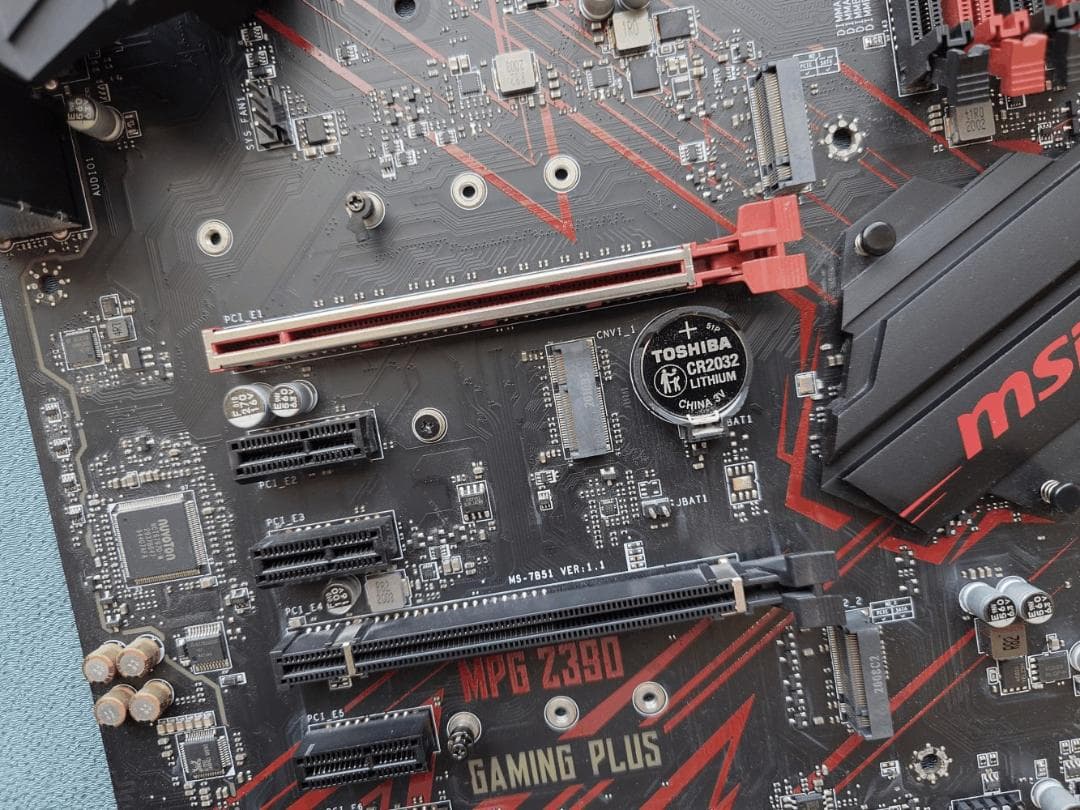 MSI MPG Z390 GAMING PLUS 完動品 【マザボのみ】