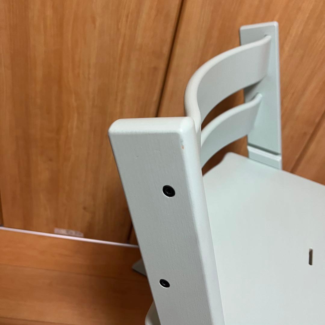 ストッケ　トリップトラップ　シリアル7 s/n7 水色　ベビーチェア