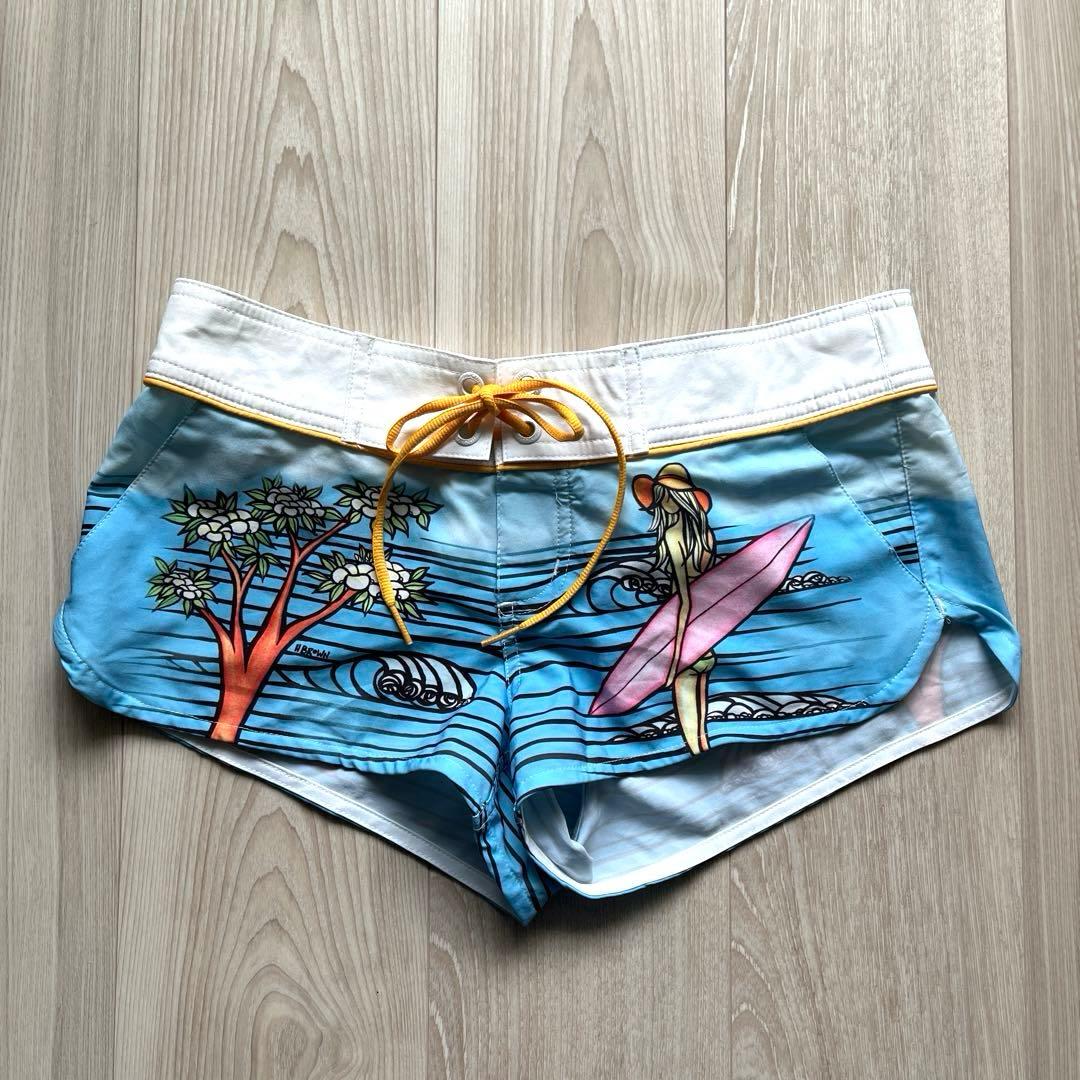 Rip Curl ビキニ3点セット Heather Brownイラスト 水着