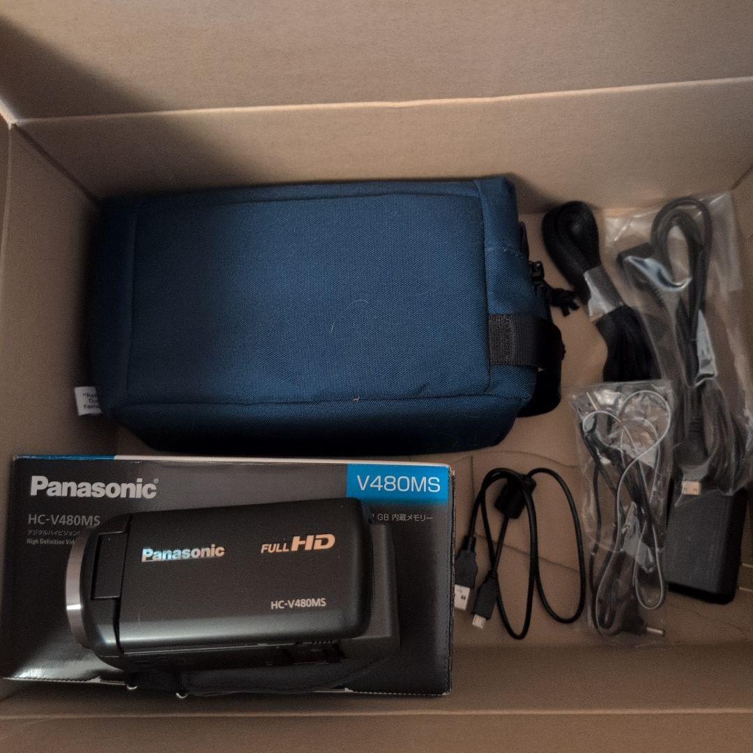 Panasonic HC-V480MS ビデオカメラ 本体