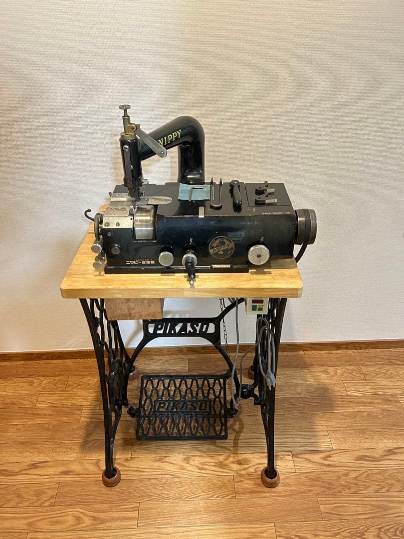 革漉き機　ニッピ　NIPPY NP-1 特許型　レザークラフト