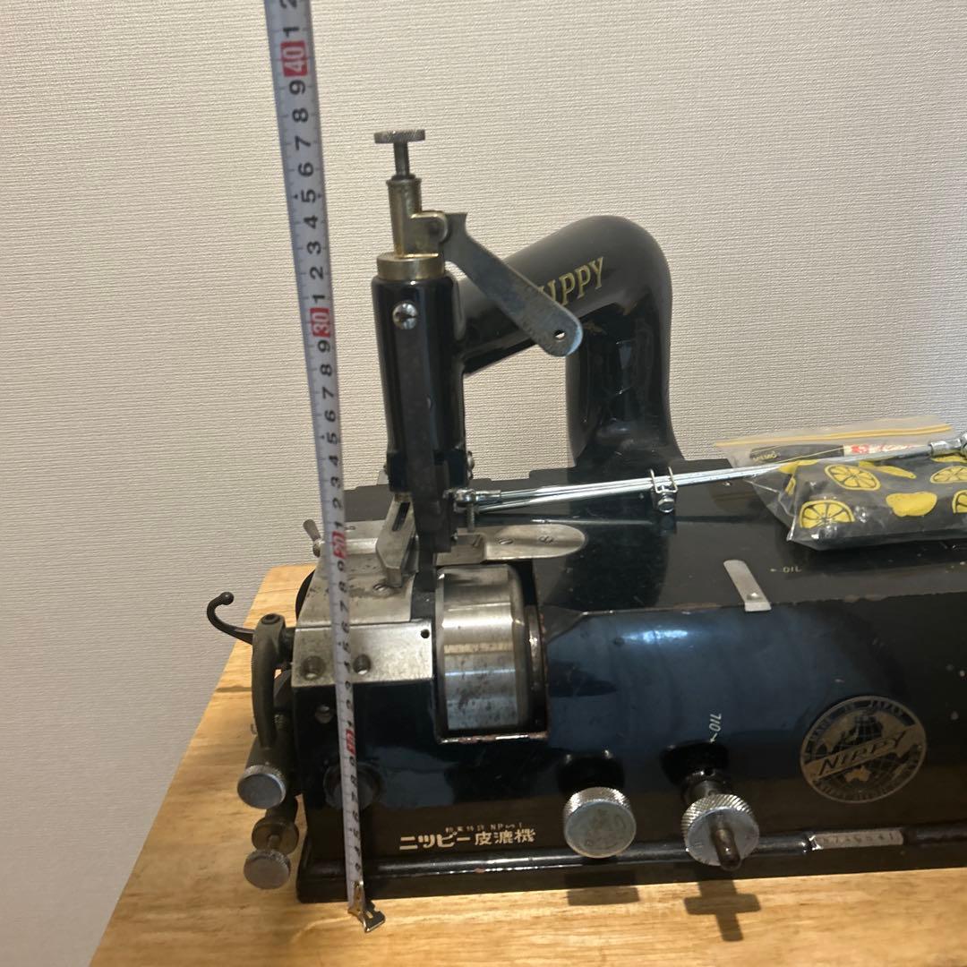 革漉き機　ニッピ　NIPPY NP-1 特許型　レザークラフト