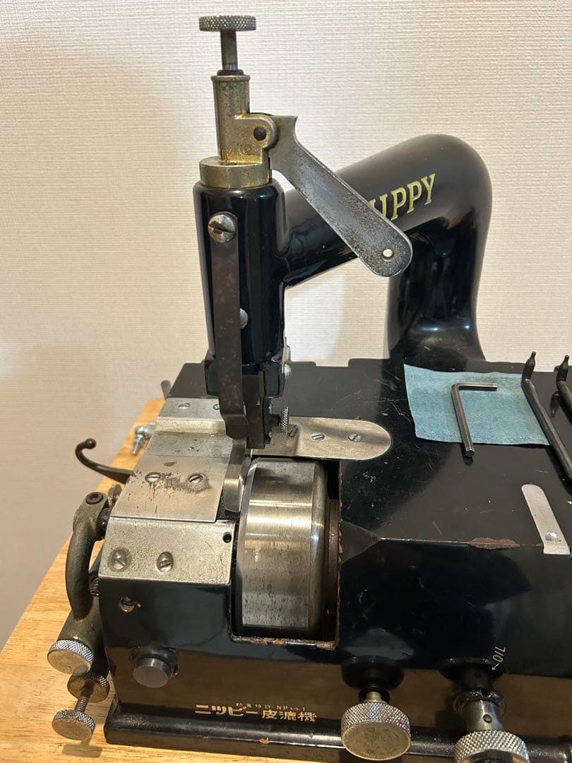 革漉き機　ニッピ　NIPPY NP-1 特許型　レザークラフト