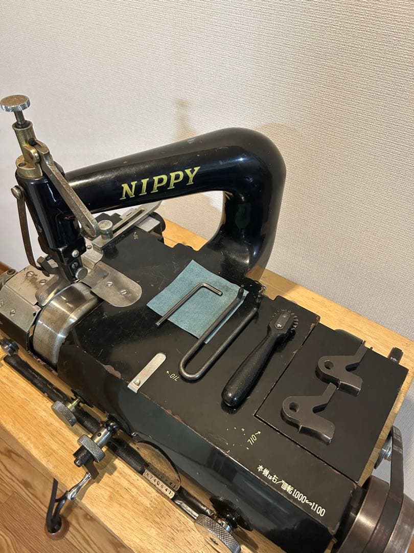 革漉き機　ニッピ　NIPPY NP-1 特許型　レザークラフト