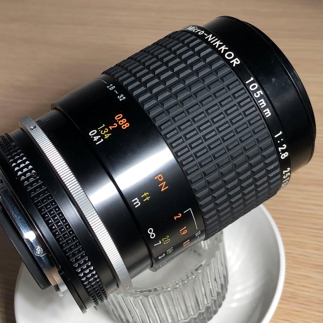 レンズ(単焦点) Nikon micro nikkor 105mm f2.8