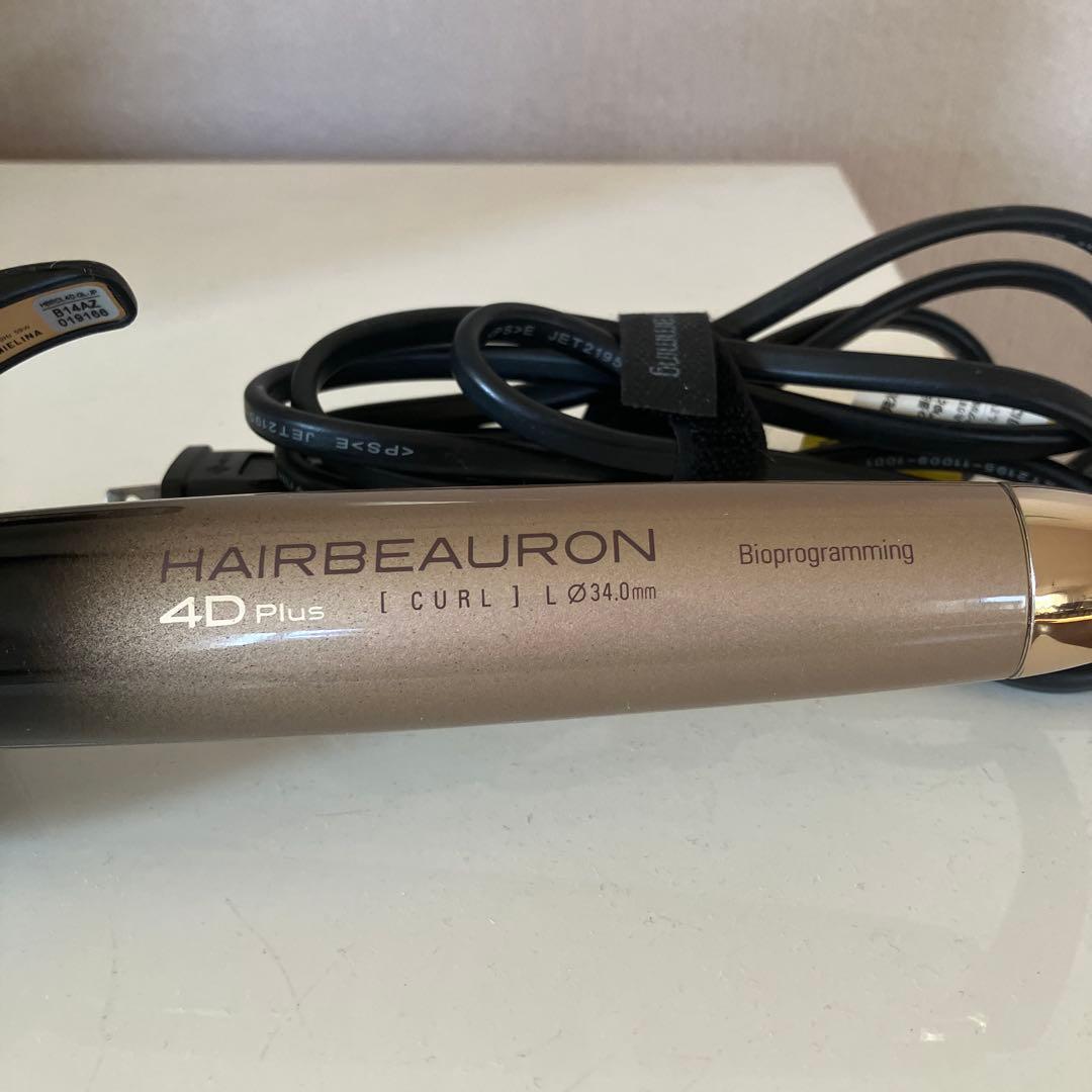 ヘアービューロン　4Dプラス　カール34mm