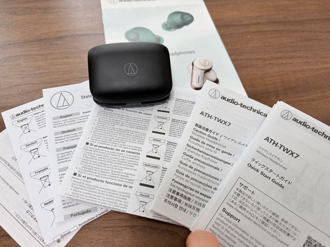 なおっち:Audio-Technica ワイヤレスイヤホンATH-TWX7