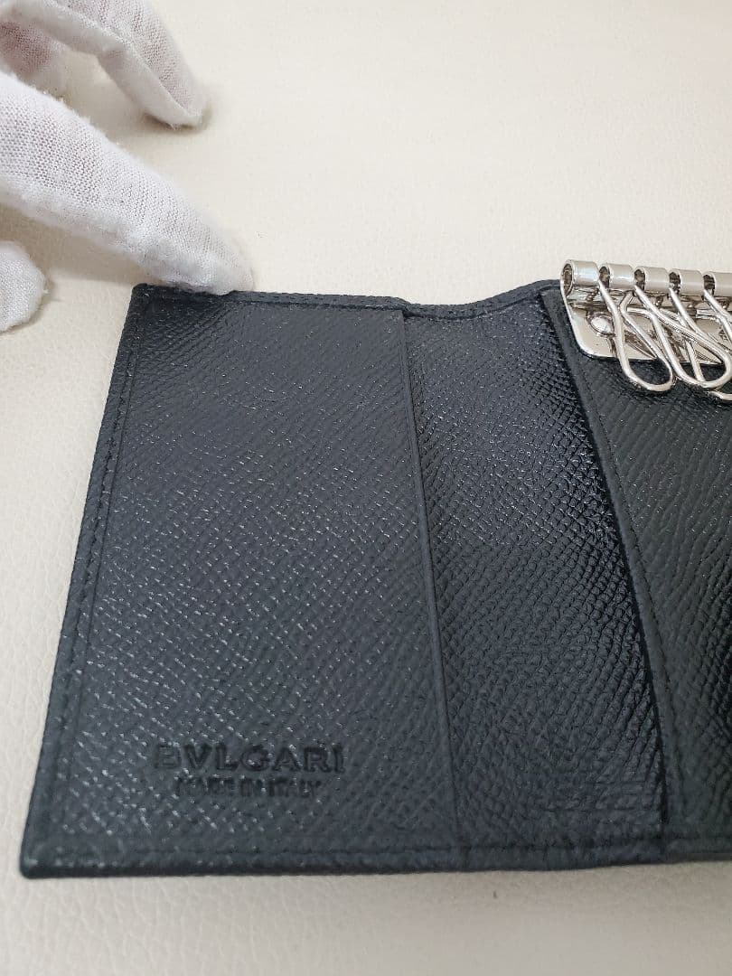 【美品】ブルガリ フラグメント 6連キーケース