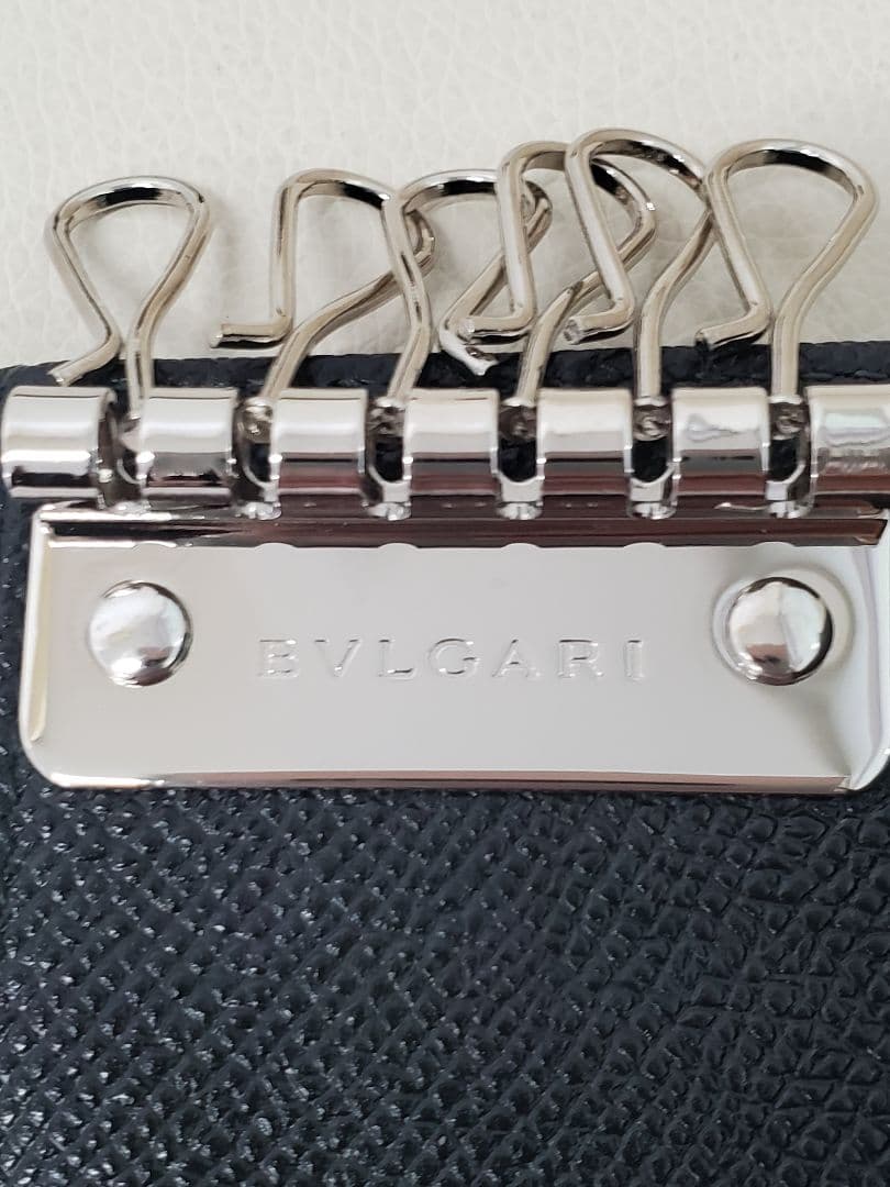 【美品】ブルガリ フラグメント 6連キーケース