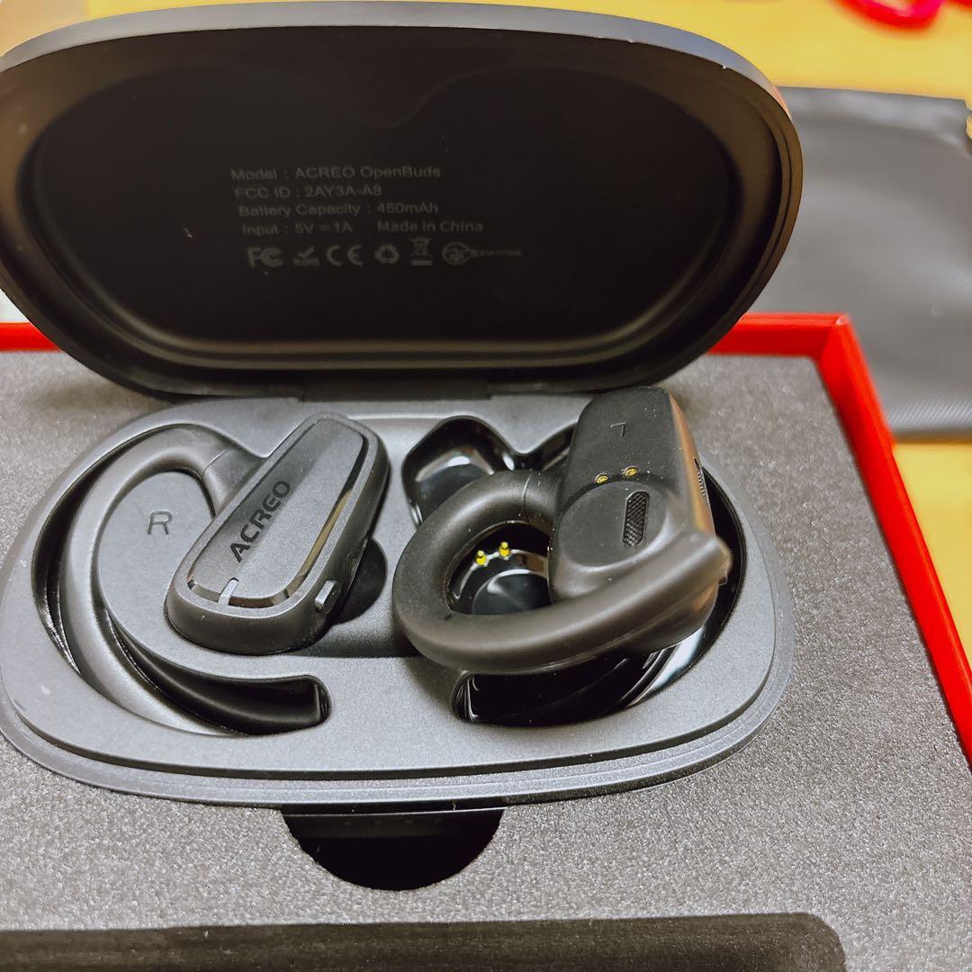 ☆ワイヤレスイヤホン | ACREO OpenBuds| マイク付きイヤホン