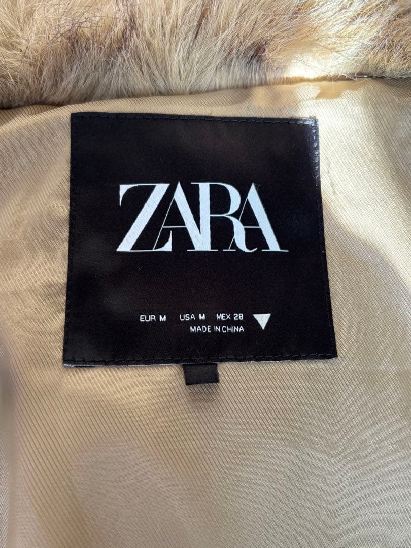 ZARA ファージャケット　ファーコート　leinwande