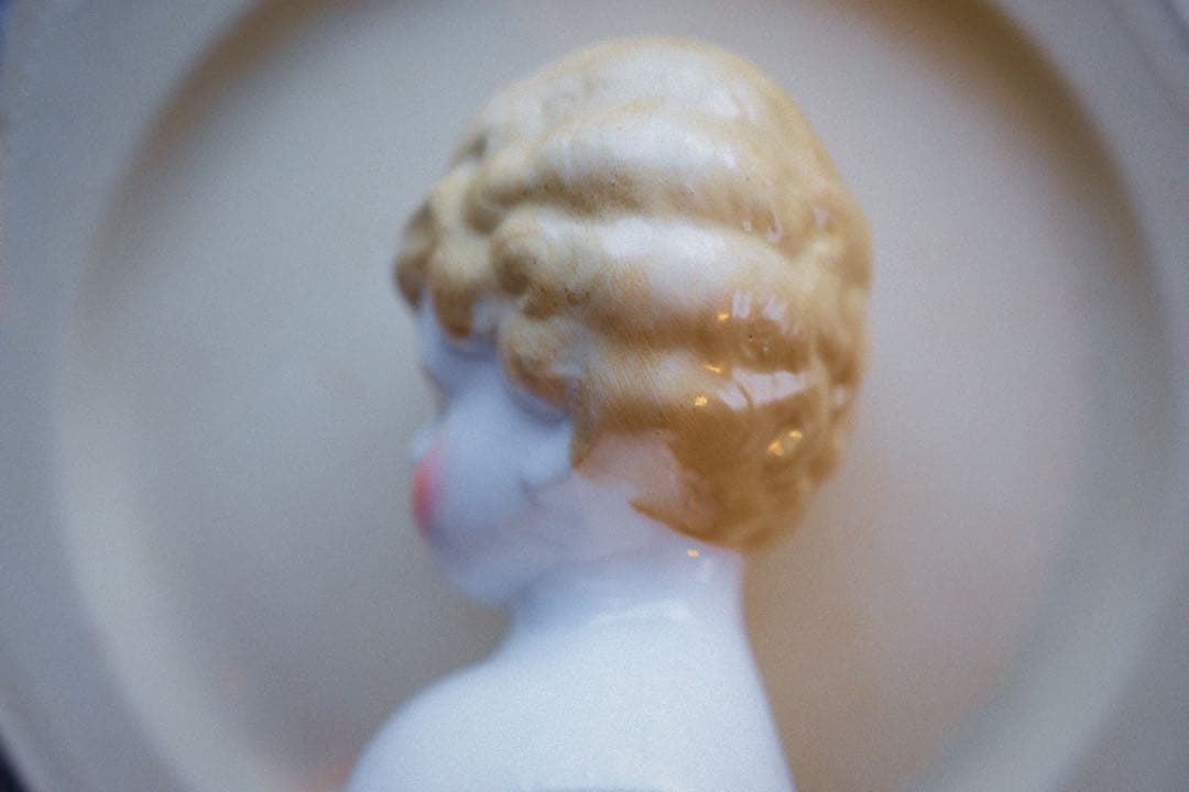 アンティーク チャイナヘッドドール ビスクドール ショルダー ドイツ