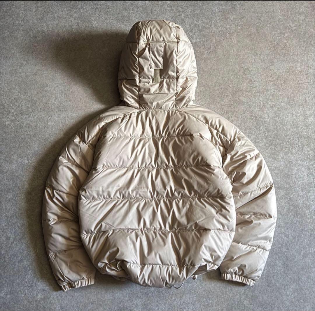 M Columbia フード付きダウンジャケット ベージュ