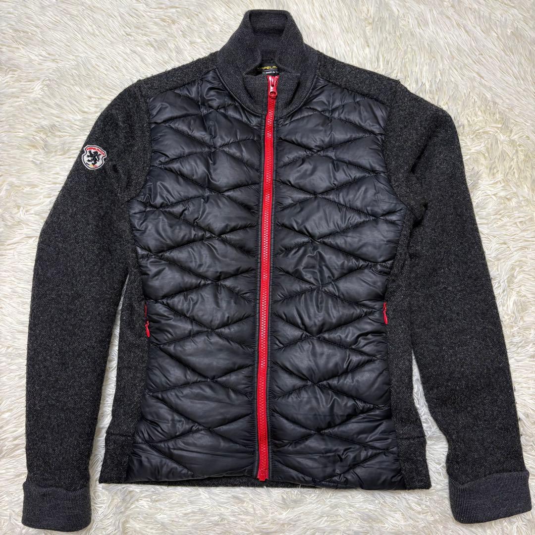 カペルミュール Pontetorto中綿ジャケット ブラック サイクリング 上質