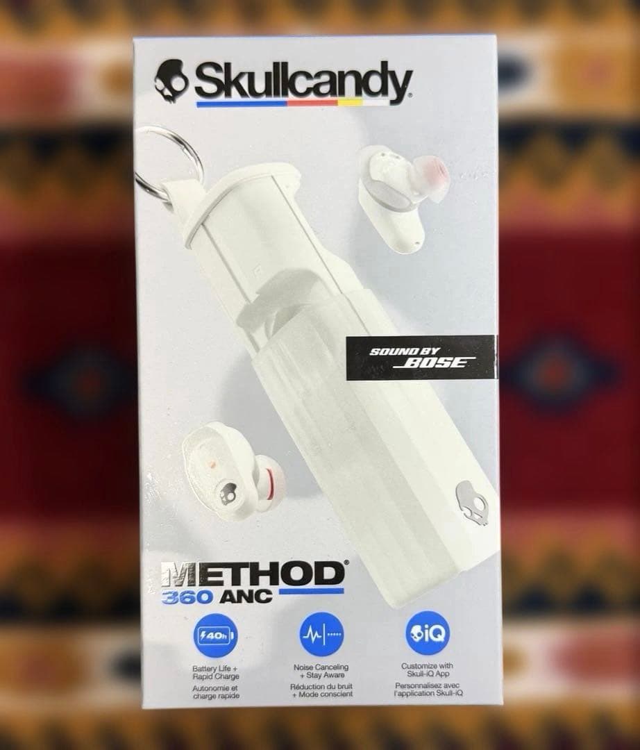 method 360 ANC skullcandy bose ホワイト