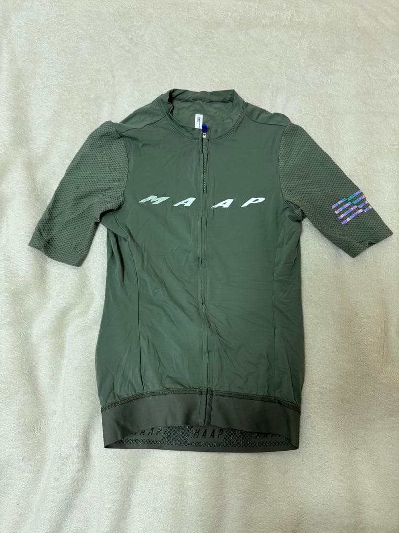  サイクルジャージ XS グリーン　レディース