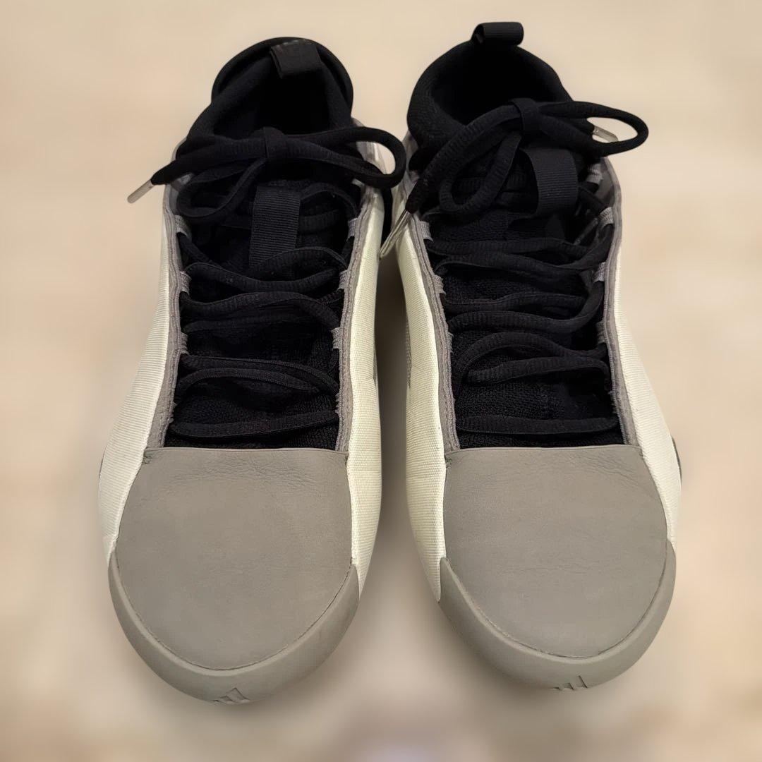 【超美品】Adidas HardenVol.8ハーデン8ホワイト/グレー27.5