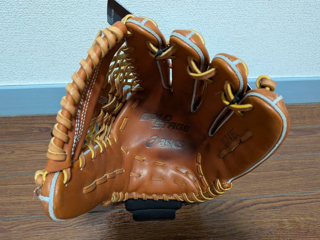 asics 軟式野球グローブ BGR4HU LH外野手用