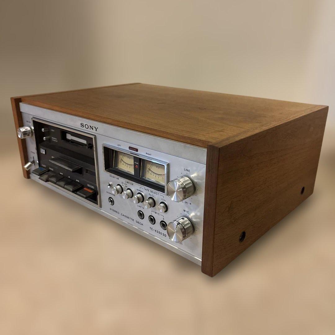 ラジオ・コンポ SONY TC-4350SD STEREO CASSETTE DECK