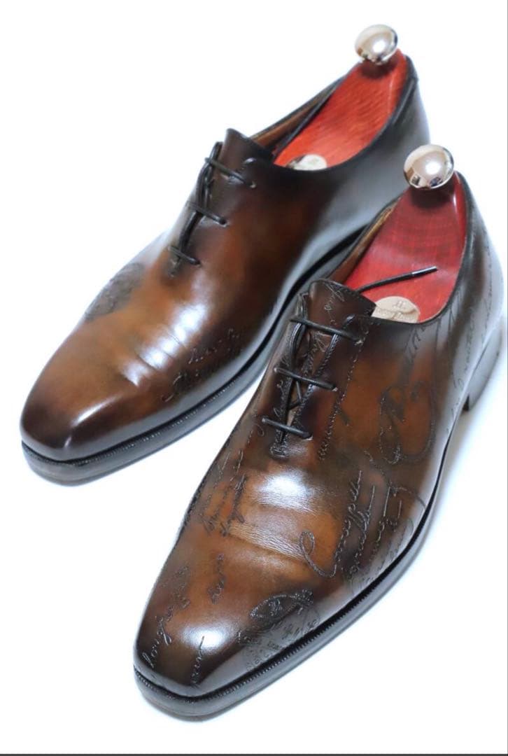 美品 Berluti カリグラフィー アレッサンドロ 8.5(26.5cm)