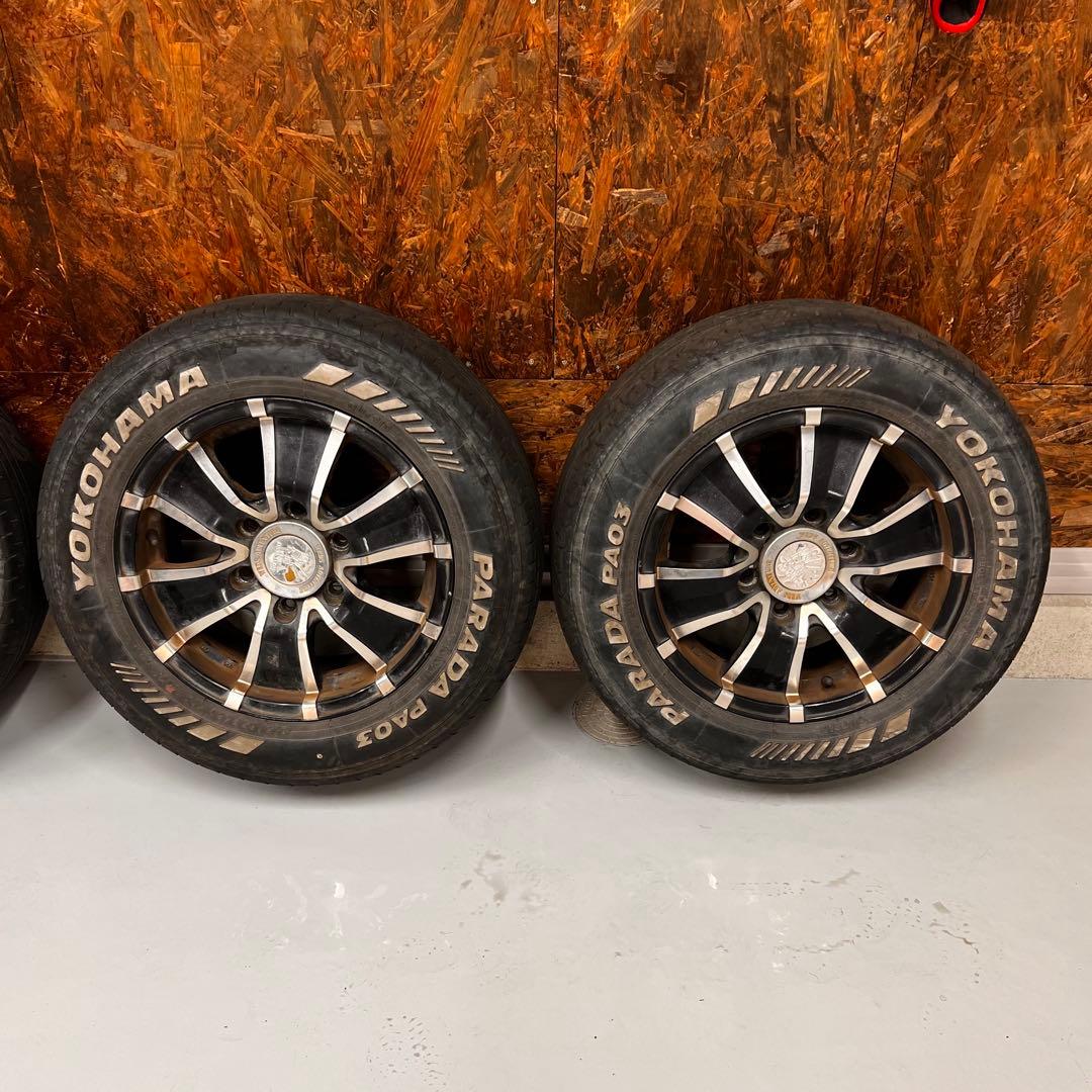 WEDS ADVENTURE ホイール 16インチ ハイエース　タイヤ ウェッズ