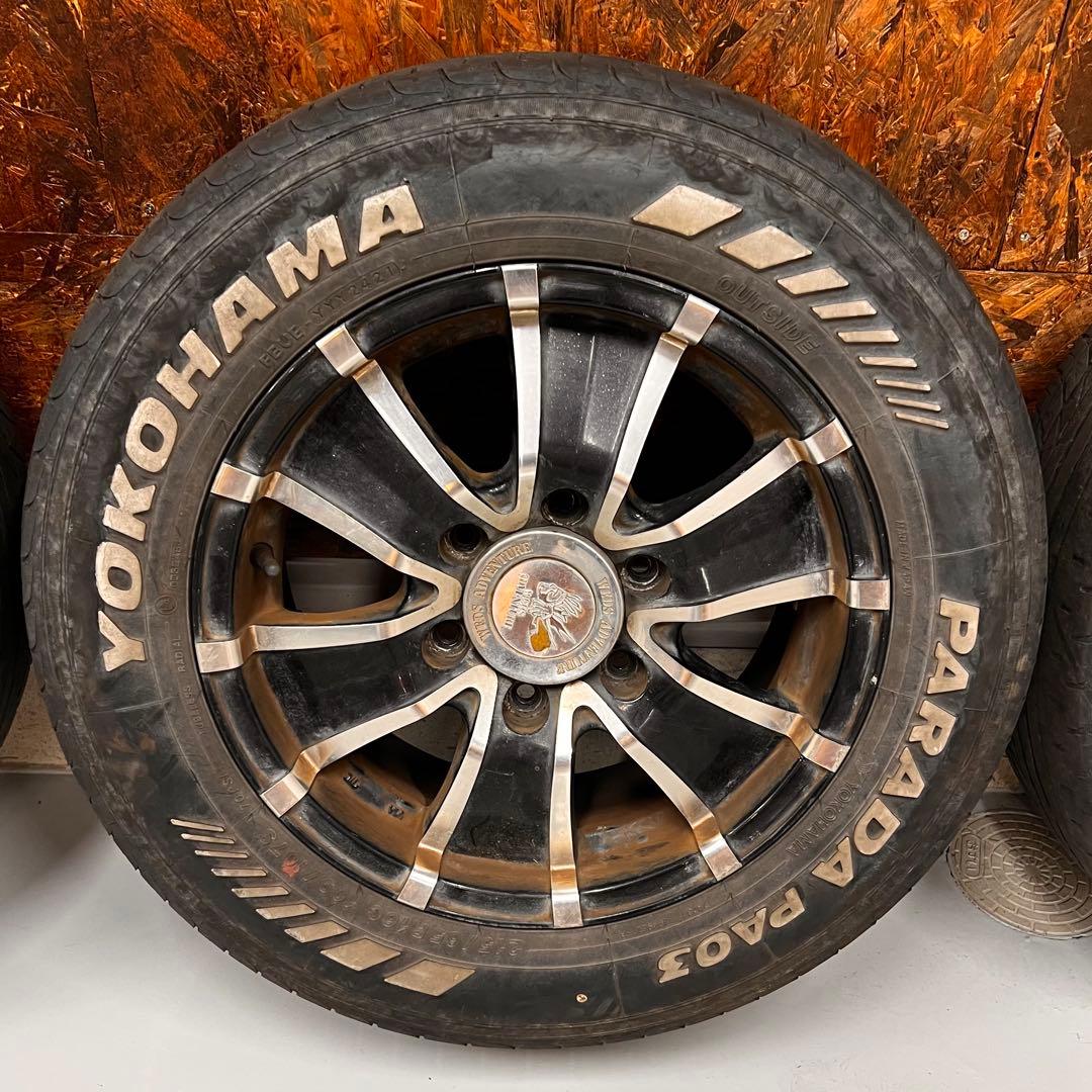 WEDS ADVENTURE ホイール 16インチ ハイエース　タイヤ ウェッズ