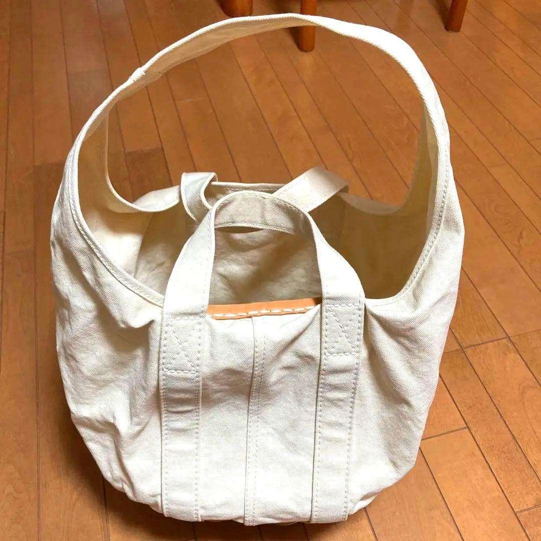エバゴス ebagos 帆布　かごバック　オールシーズン