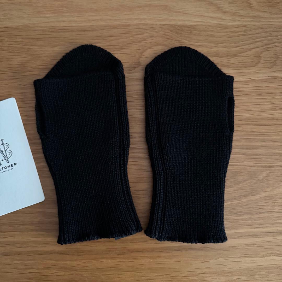 BATONER バトナー SOLID WOOL HAND WARMER ブラック