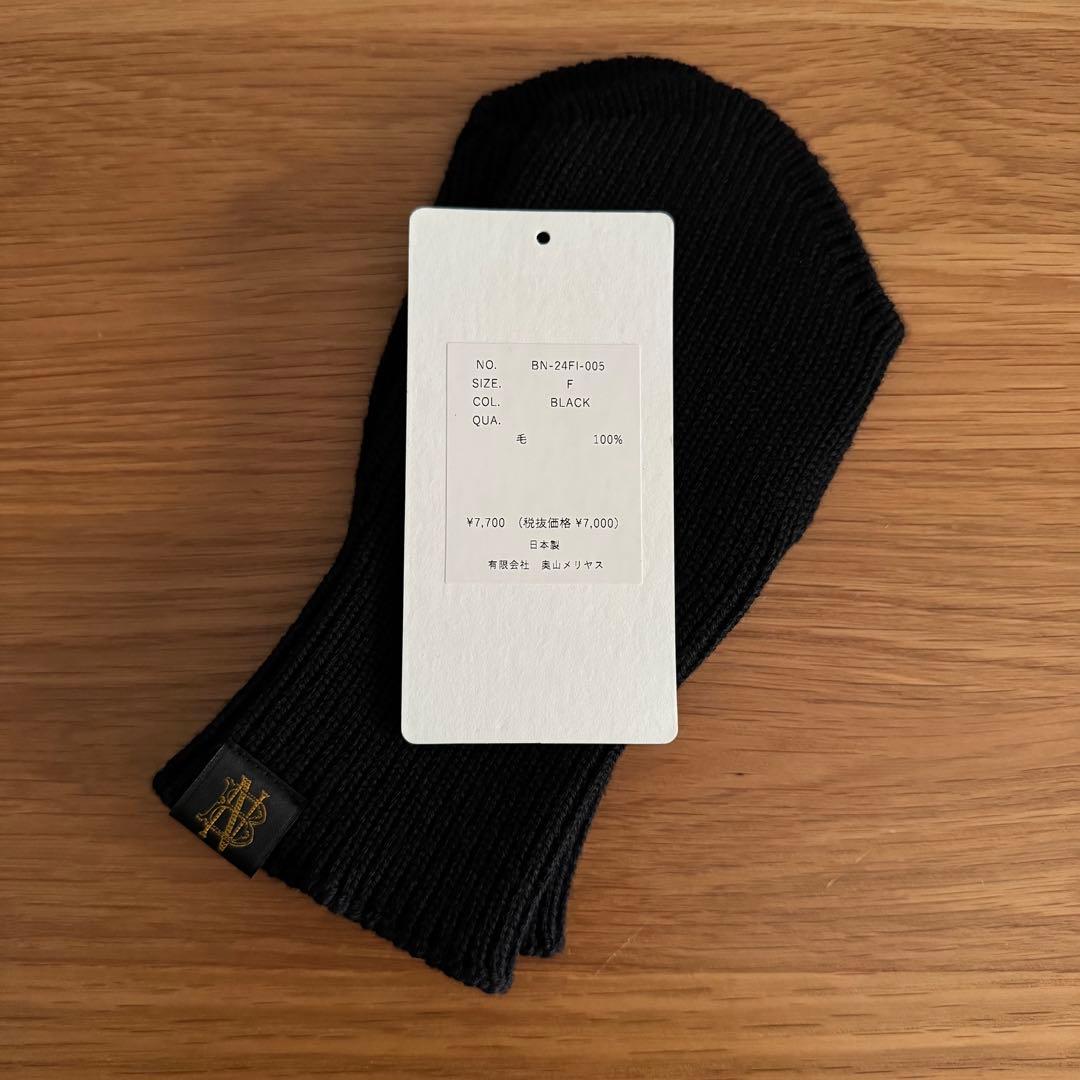 BATONER バトナー SOLID WOOL HAND WARMER ブラック