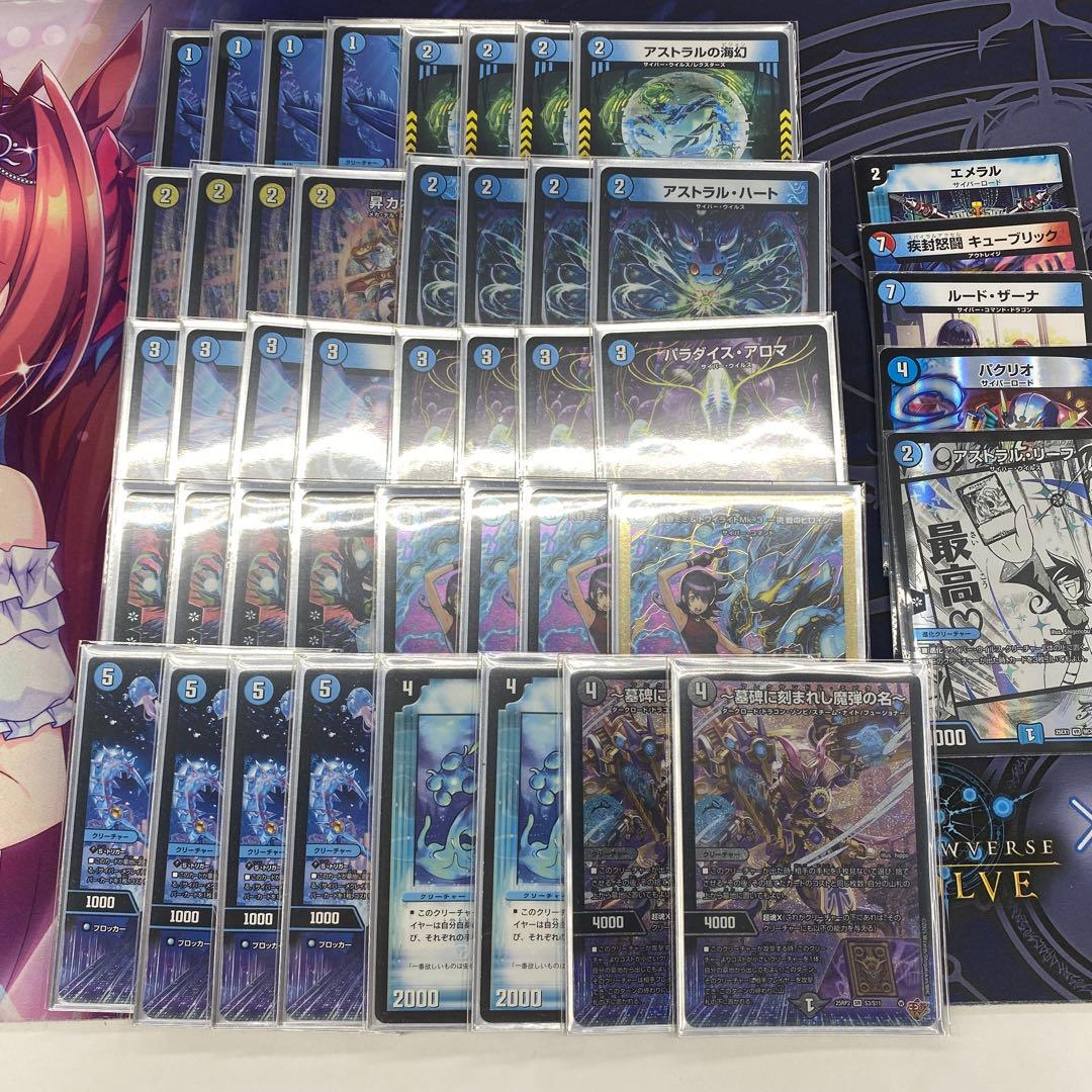 青単サイバー　デッキ　調整パーツ付き