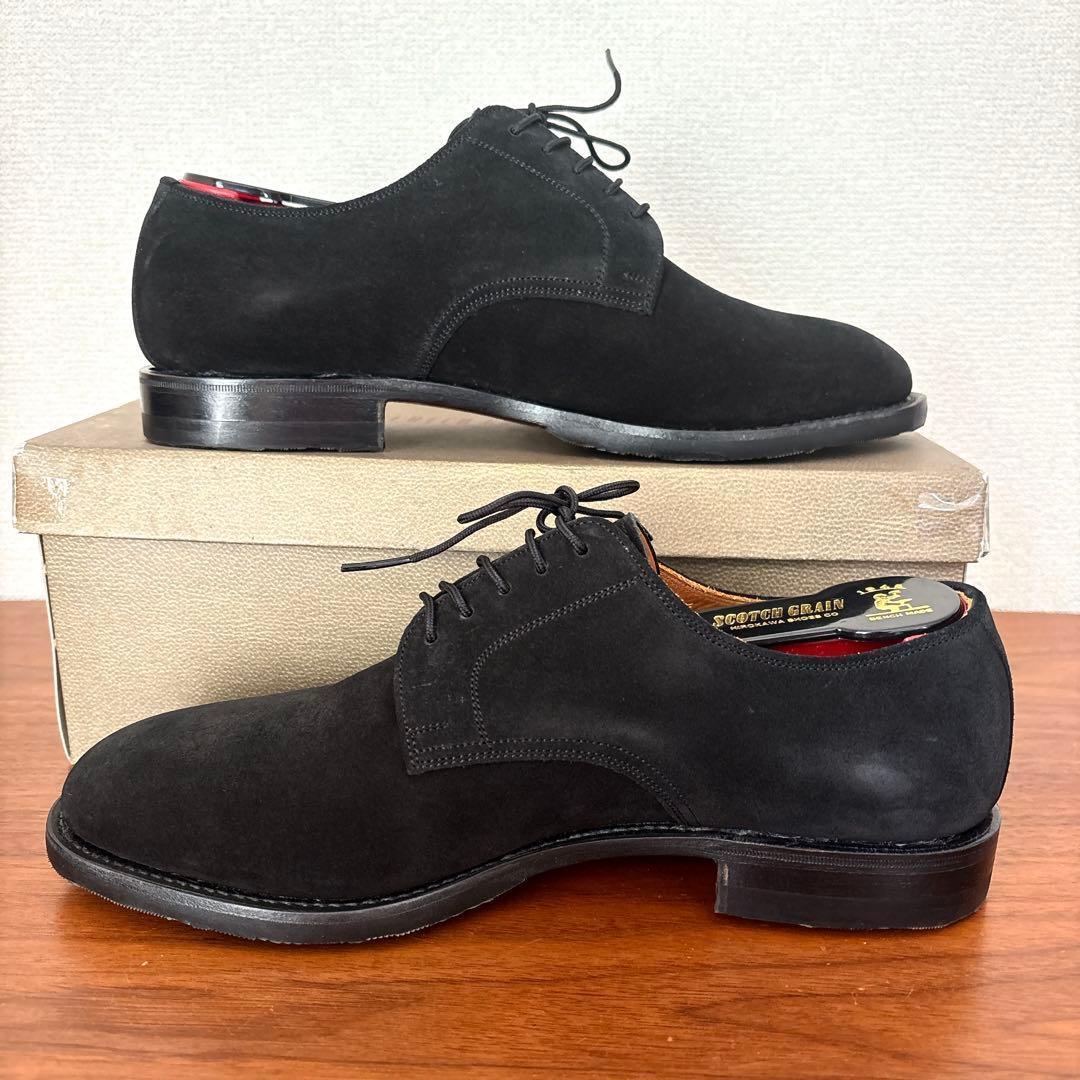 未使用級 箱付 SCOTCH GRAIN 5314 スエード ビジネスシューズ