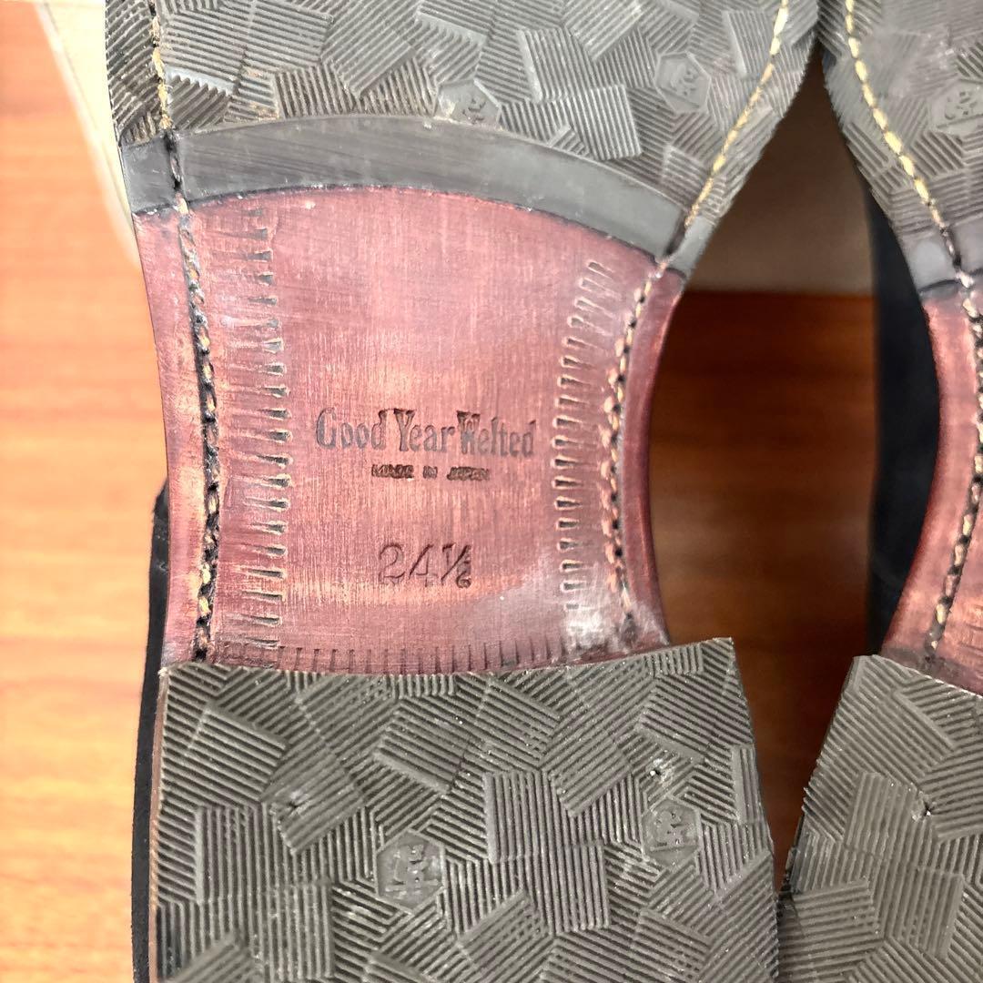 未使用級 箱付 SCOTCH GRAIN 5314 スエード ビジネスシューズ