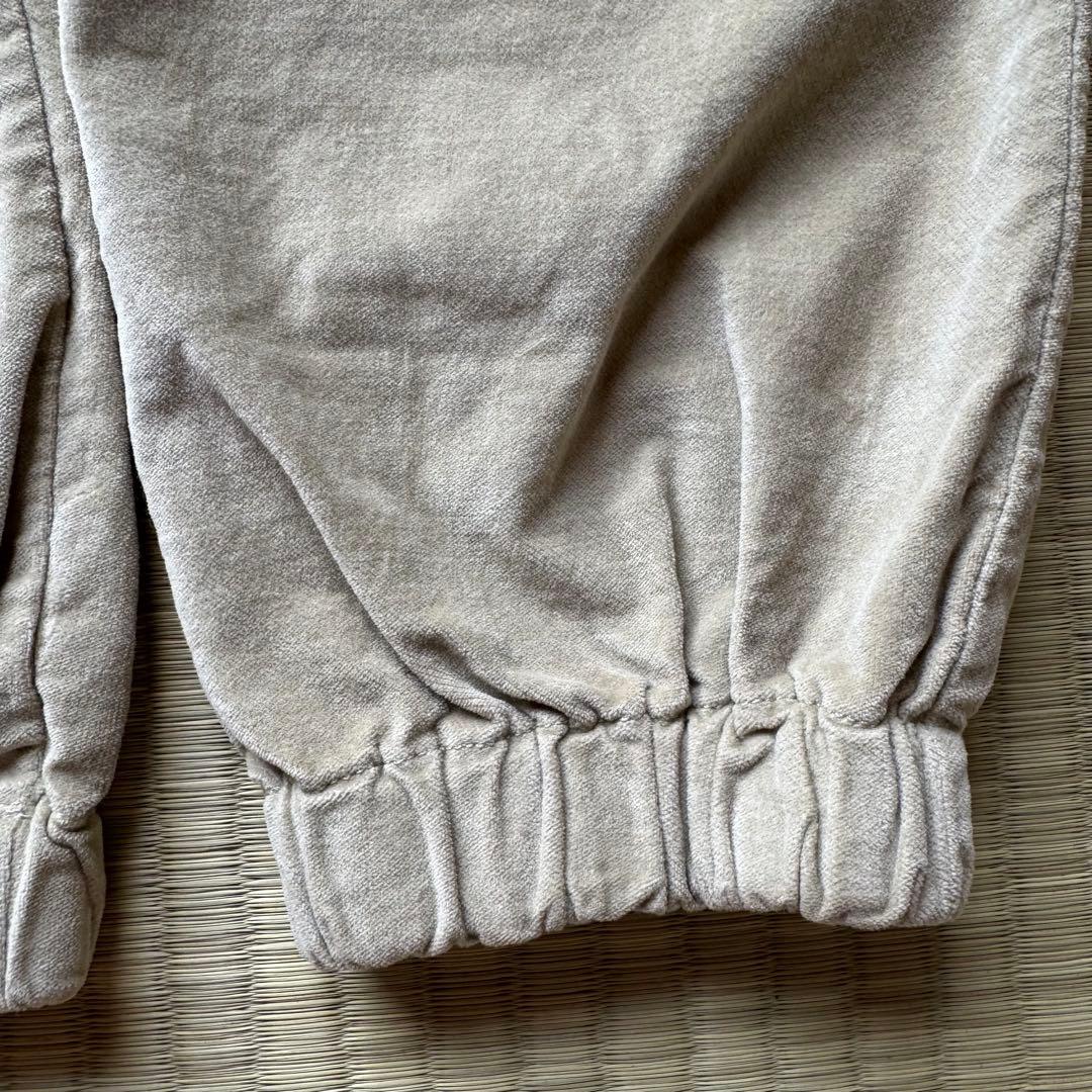 タグ付未使用ALBUM DI FAMIGLIA ベロアジョガーパンツ