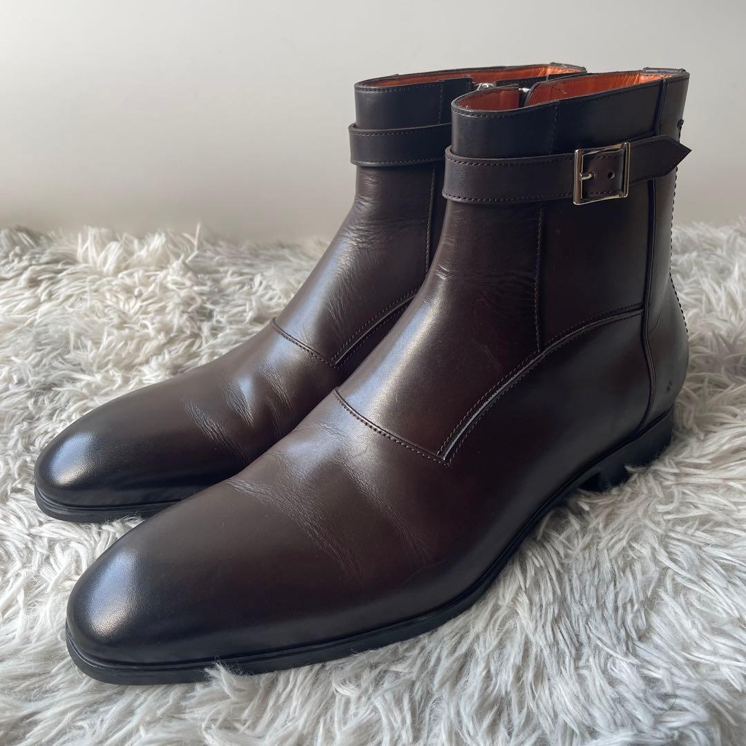 【未使用近い】サントーニ ジップブーツ サイズ7