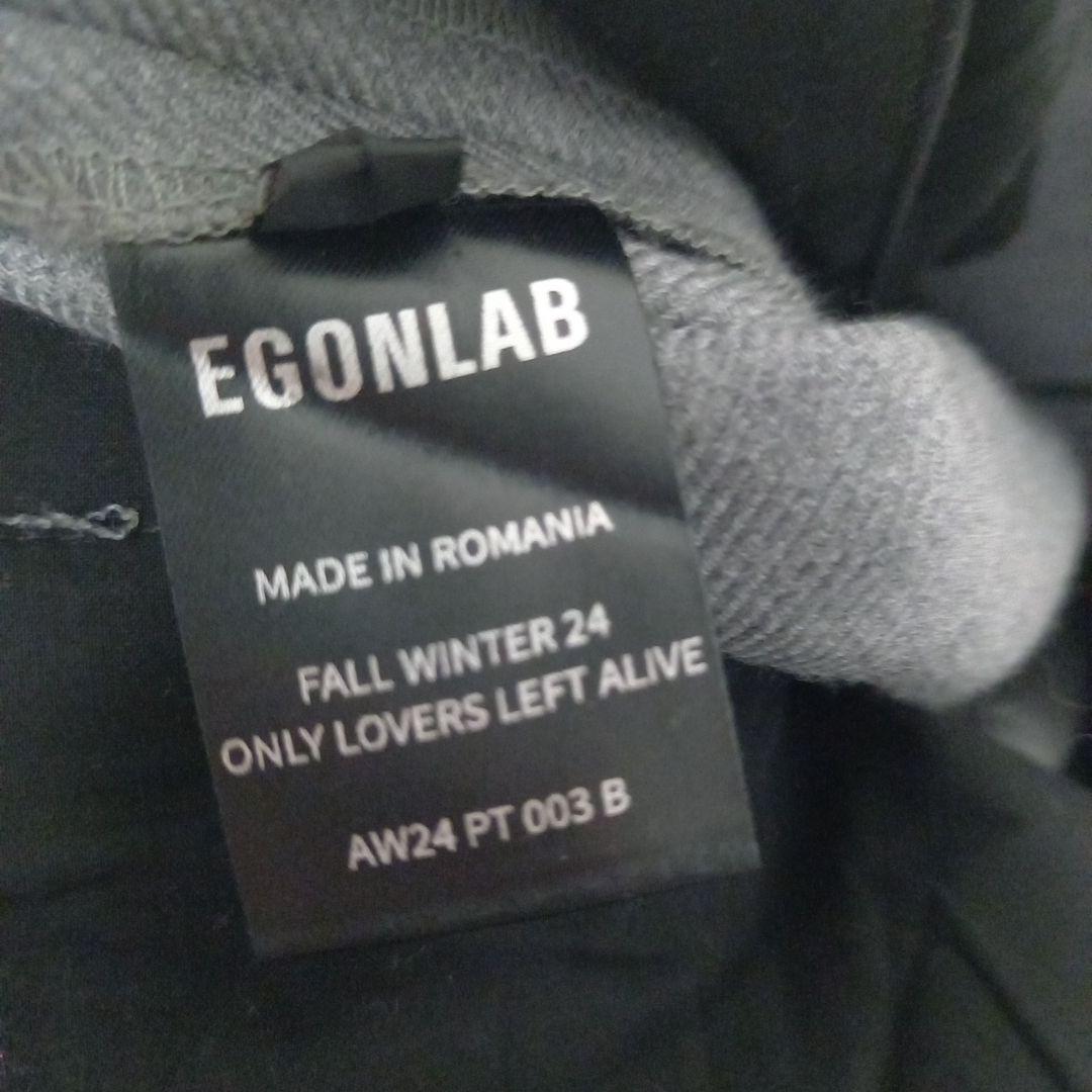 EgonLab エゴンラボ　24awグレー　Large Pants フレアバギー