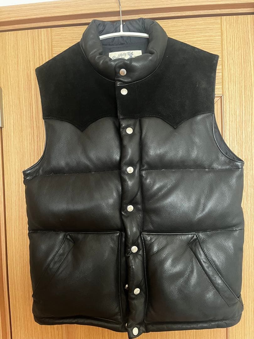 リアルマッコイズ ディアスキンダウンベスト 40