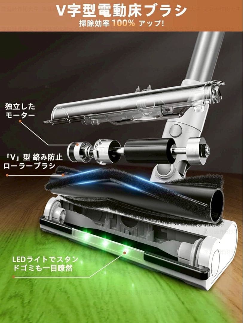 専用　掃除機 コードレス　ハンディクリーナー スティッククリーナー PSE認証済