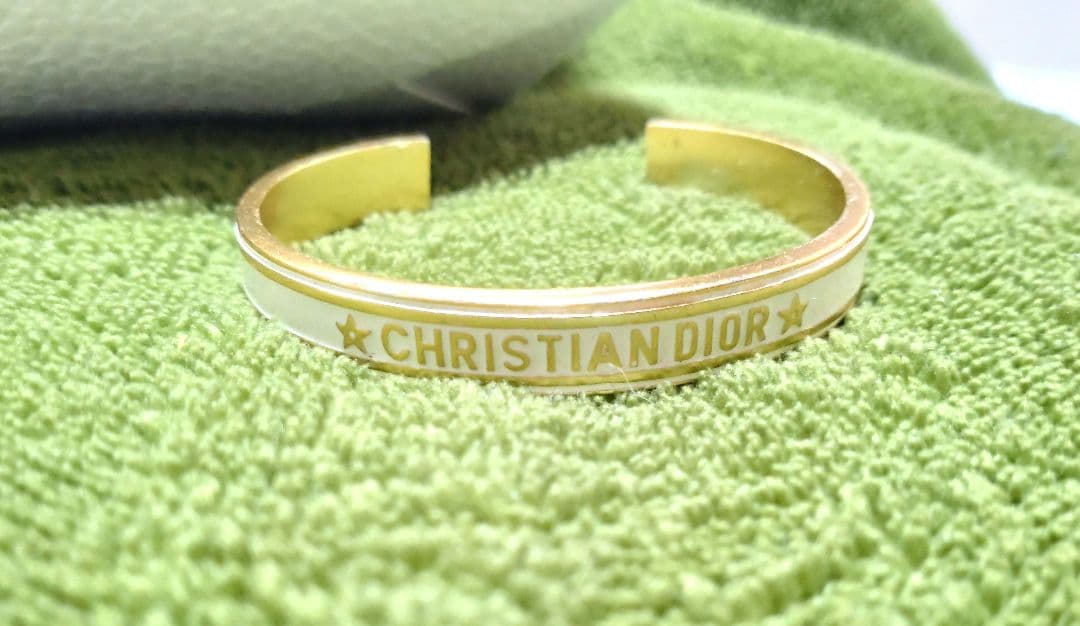 セール Christian Dior ディオール バングル メタル