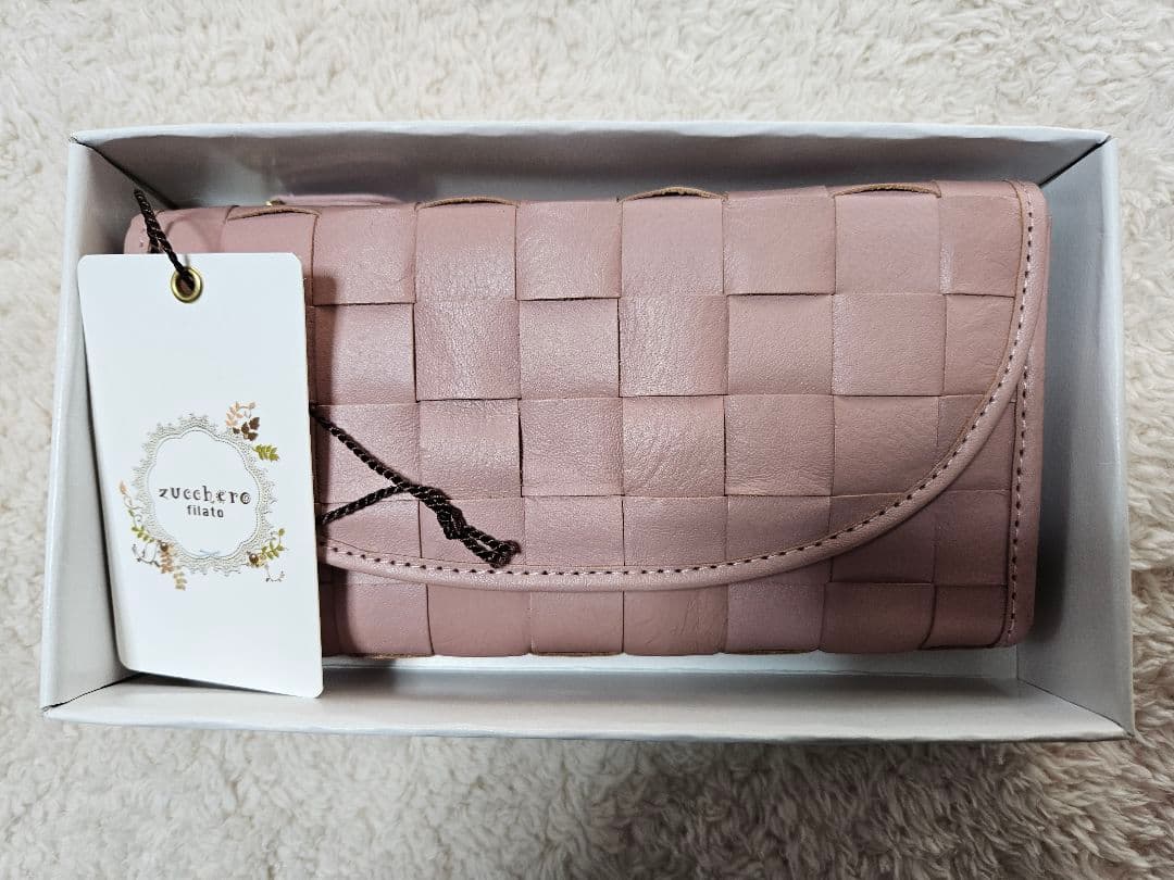 zucchero 長財布　新品未使用　ラベンダーカラー　レディース