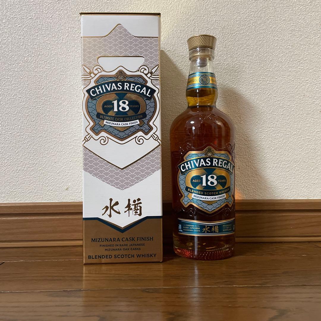 シーバスリーガル 18年 ミズナラカスクフィニッシュ 700ml 化粧箱入り