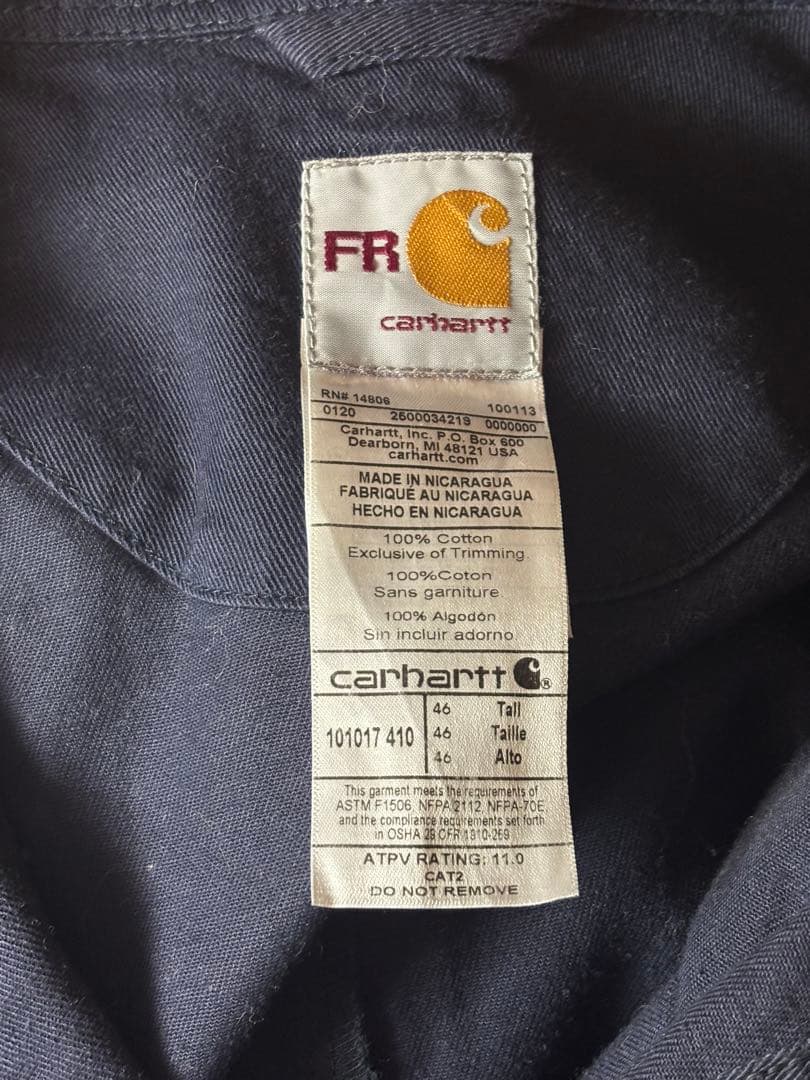 carhartt fr つなぎ
