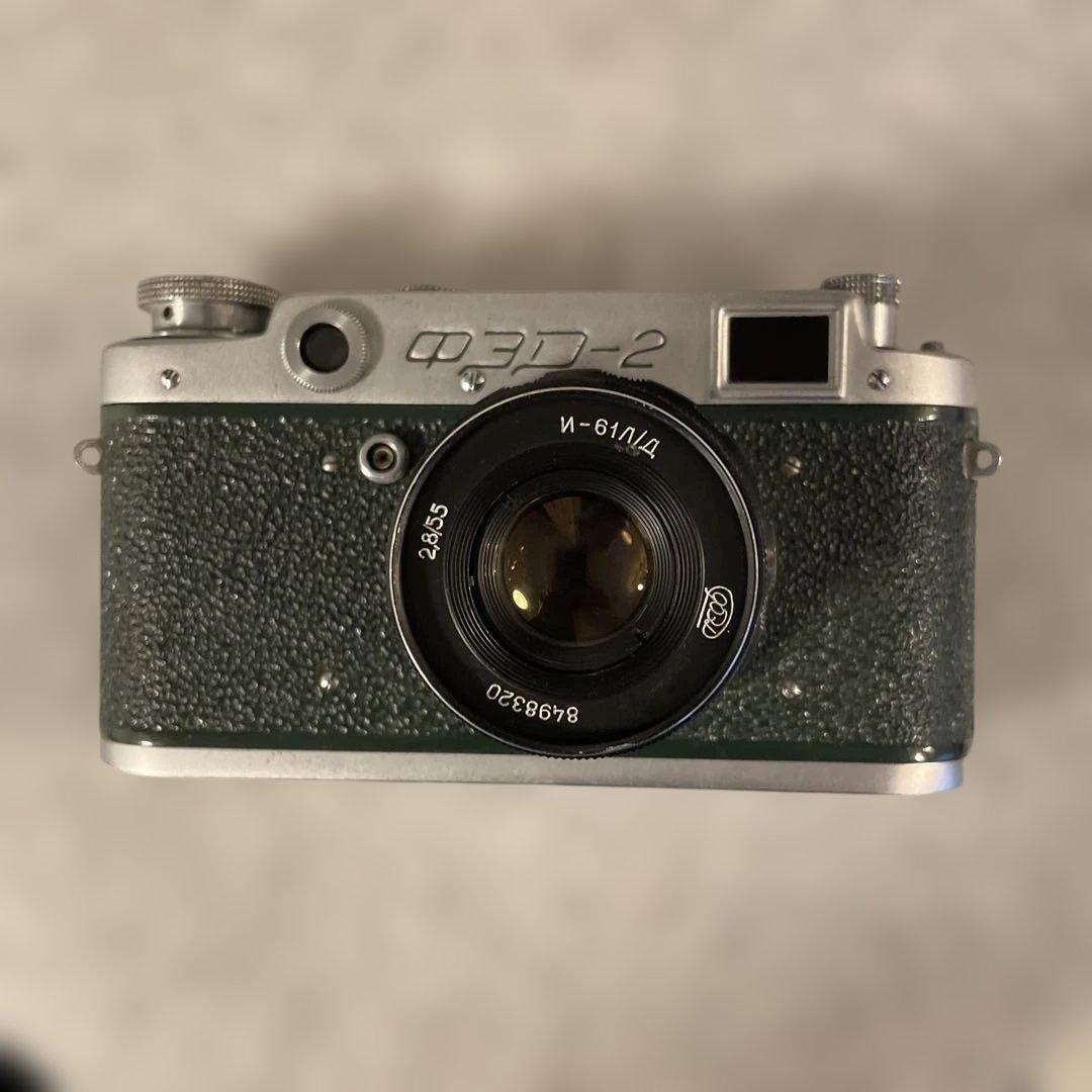 最終値下げ　フェド2 型レンジファインダーカメラ、インダスター55mmf2.8付