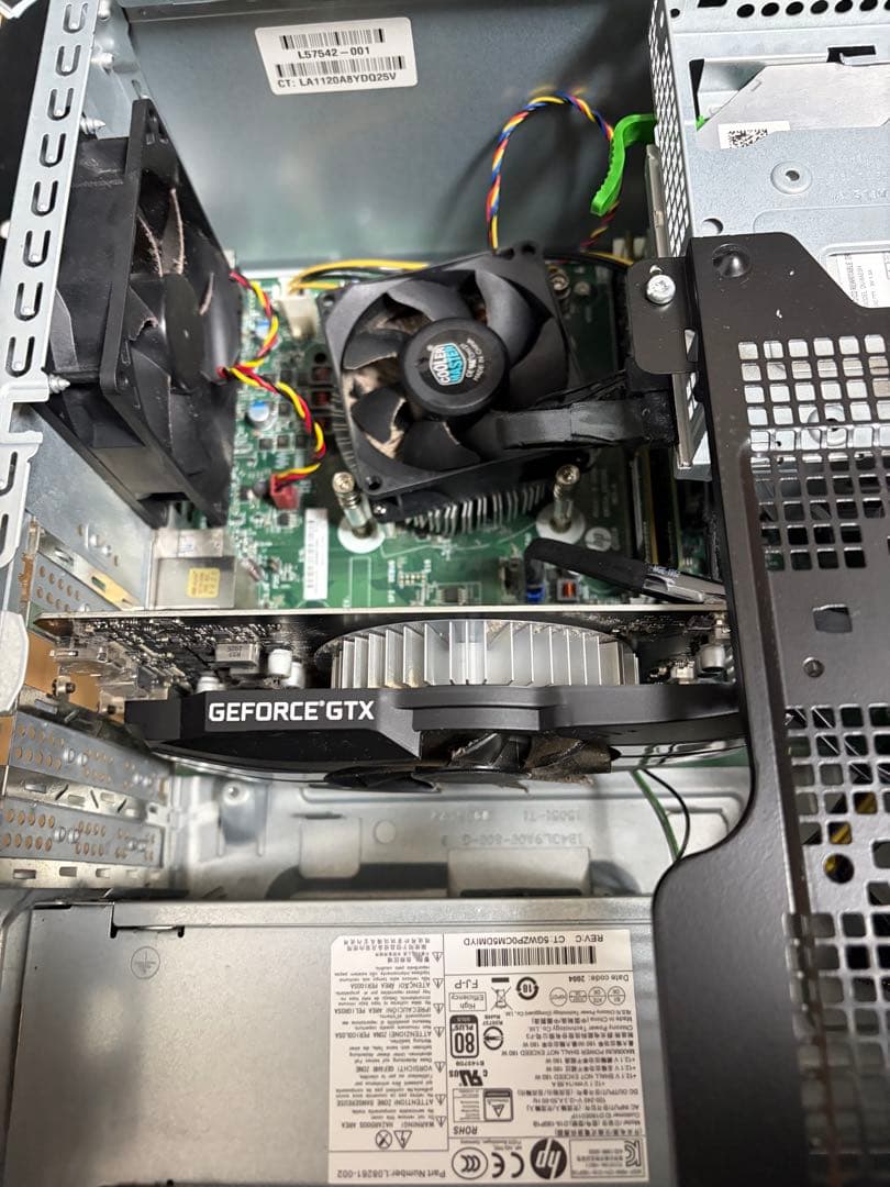 HP デスクトップPC ブラック　HP Desktop M01