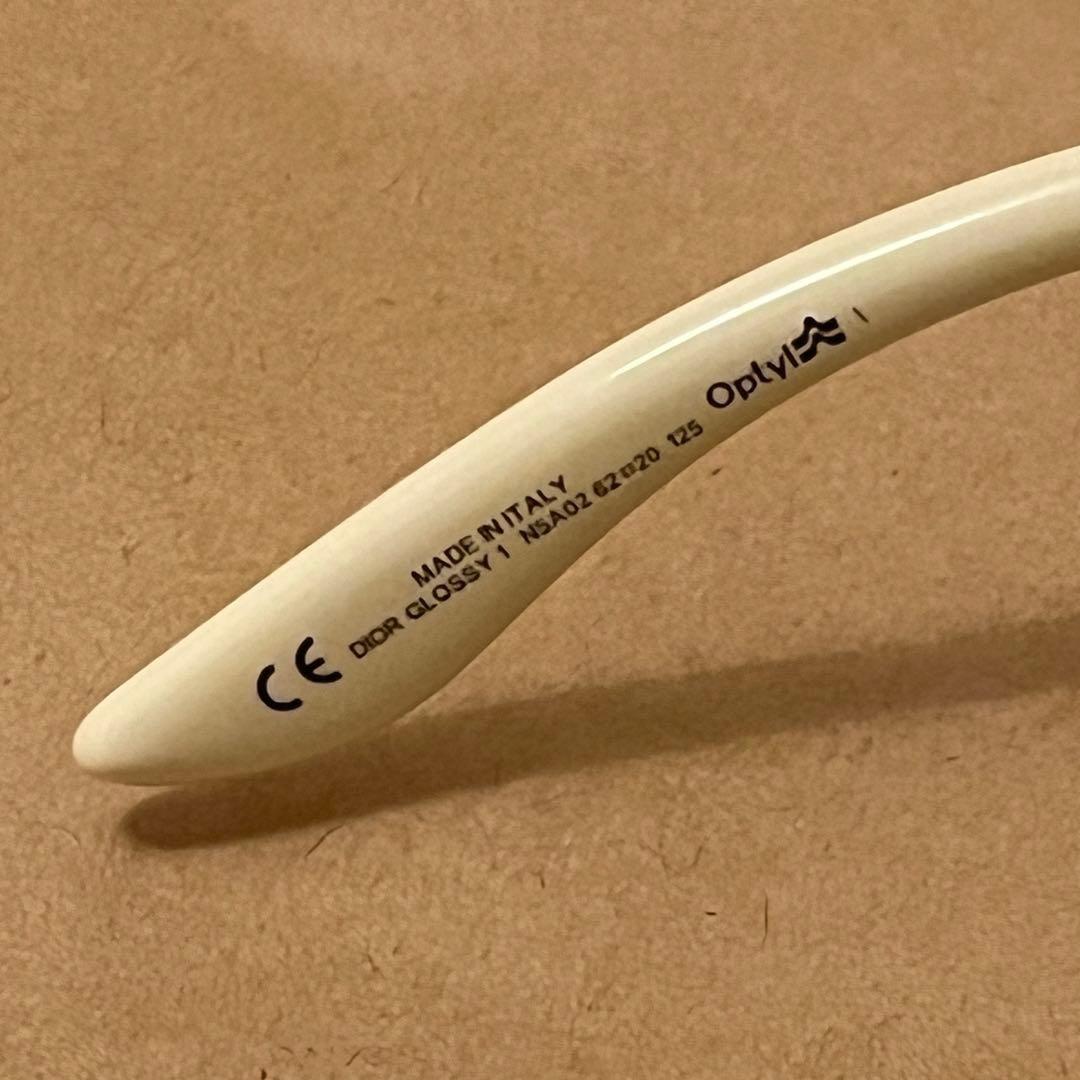 （希少）Dior クリスチャン　ディオール　サングラス　白　ホワイト