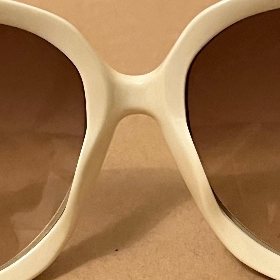 （希少）Dior クリスチャン　ディオール　サングラス　白　ホワイト