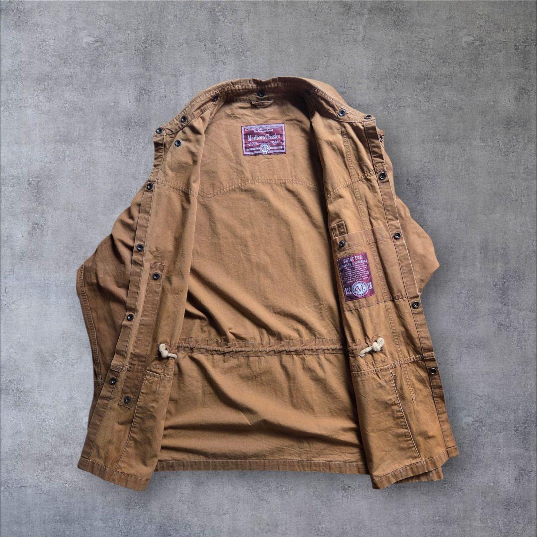 古着vintage Marlboro 90sマルボロ usa コットンジャケット