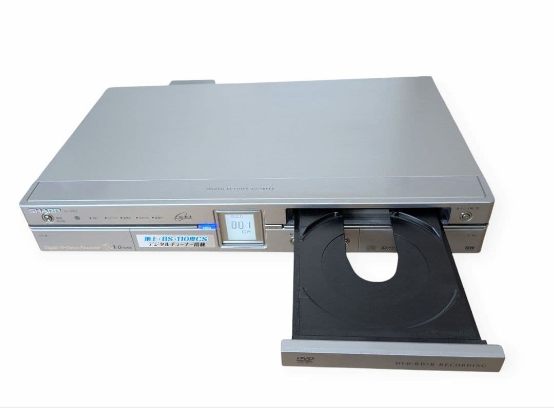 SHARP DV-HRD2 DVDレコーダー 160GB　シャープ
