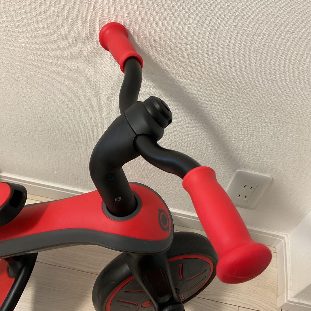 美品　GLOBBERグロッバー エクスプローラー トライク 3in1 レッド　赤